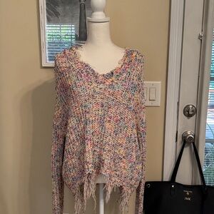 Polly & Esther Multicolor Knit Sweater